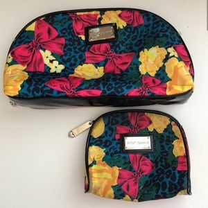 Betsey Johnson travel set